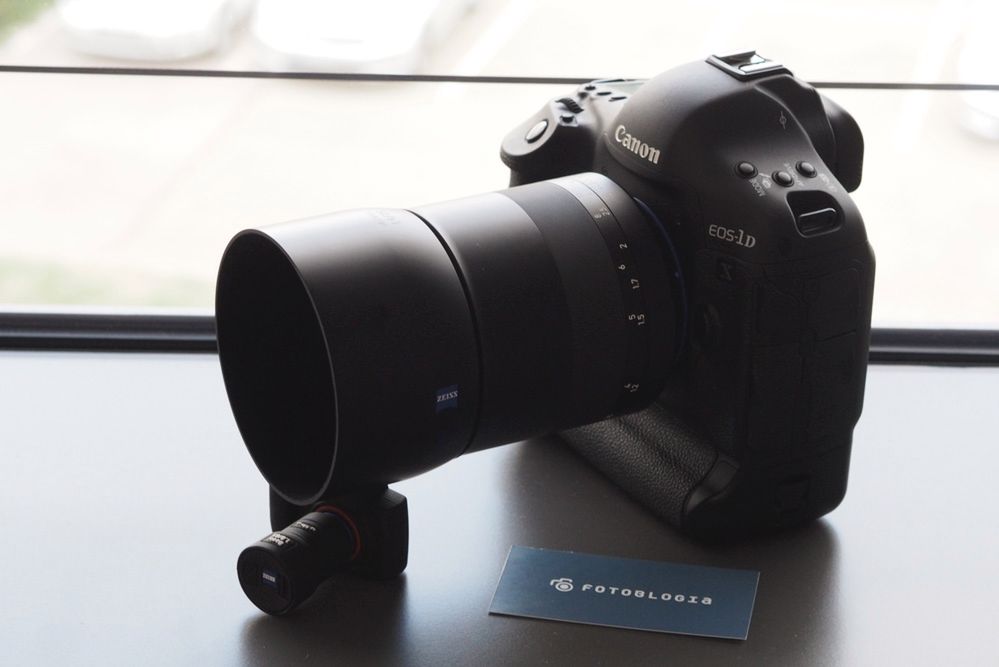 Zeiss Milvus 85 mm f/1.4 na Canonie 1Dx