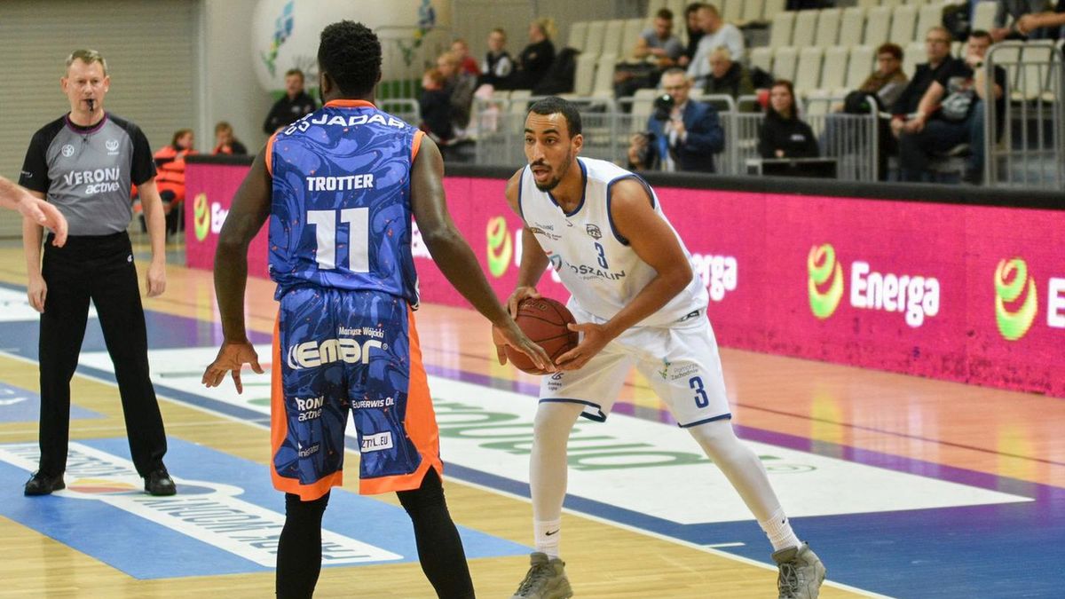 WP SportoweFakty / Marcin Chyła / Na zdjęciu: Drew Brandon z piłką