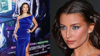 Julia Wieniawa w królewskim błękicie bryluje na premierze filmu. Klasa? (ZDJĘCIA)