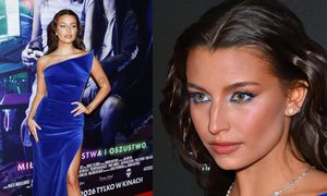 Julia Wieniawa w królewskim błękicie bryluje na premierze filmu. Klasa? (ZDJĘCIA)