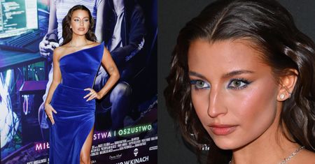 Julia Wieniawa w królewskim błękicie bryluje na premierze filmu. Klasa? (ZDJĘCIA)