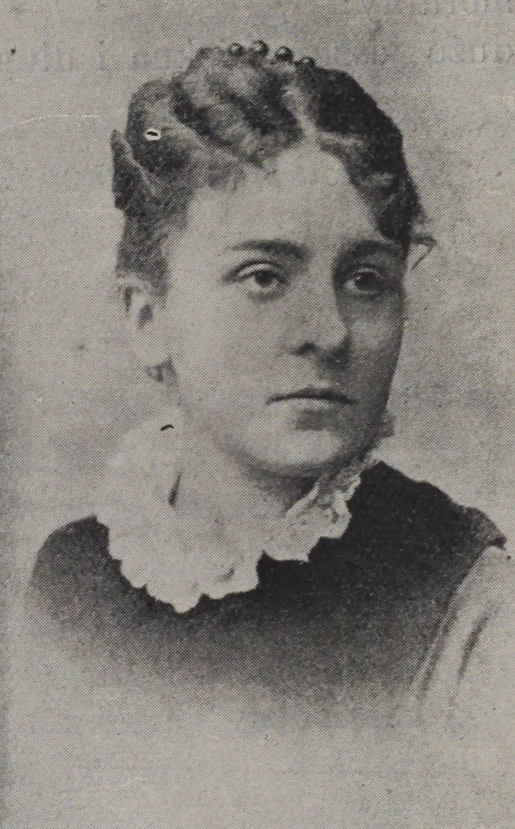 Anna Tomaszewicz-Dobrska na zdjęciu z książki "W walce o równe prawa" wydanej w 1930 roku