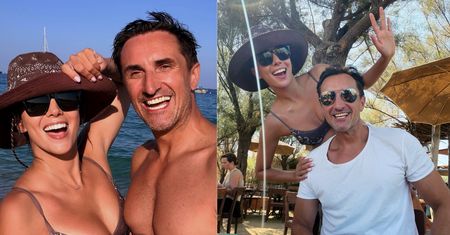 Paulina Krupińska w BIKINI tuli się z Sebastianem Karpielem-Bułecką i jego SZEŚCIOPAKIEM na Lazurowym Wybrzeżu (ZDJĘCIA)