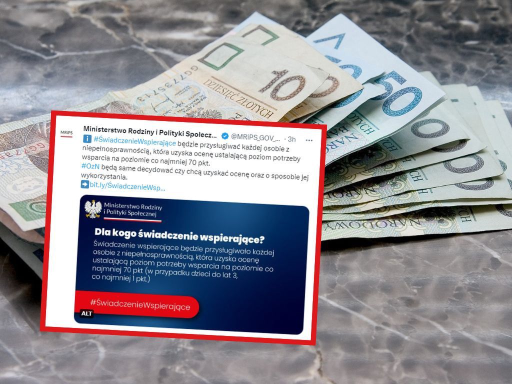 Świadczenie wspierające ma pomóc osobom z niepełnosprawnością