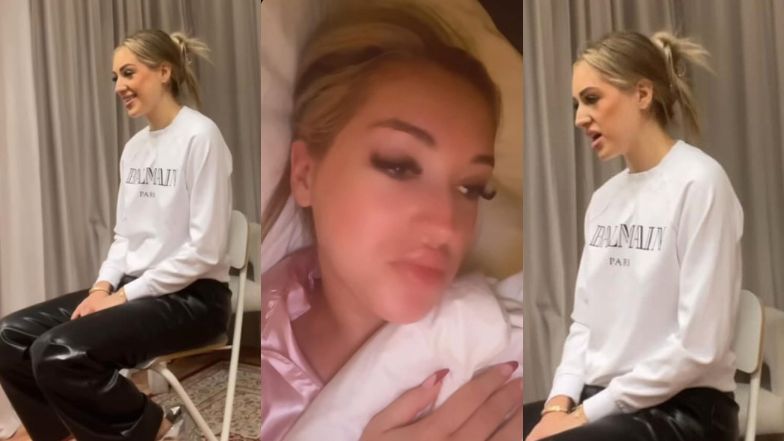 Caroline Derpienski melduje się na lekcji śpiewu 