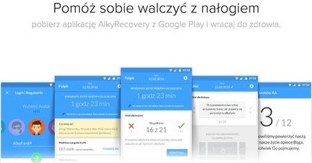 Alky Recovery - mobilny motywator dla alkoholików