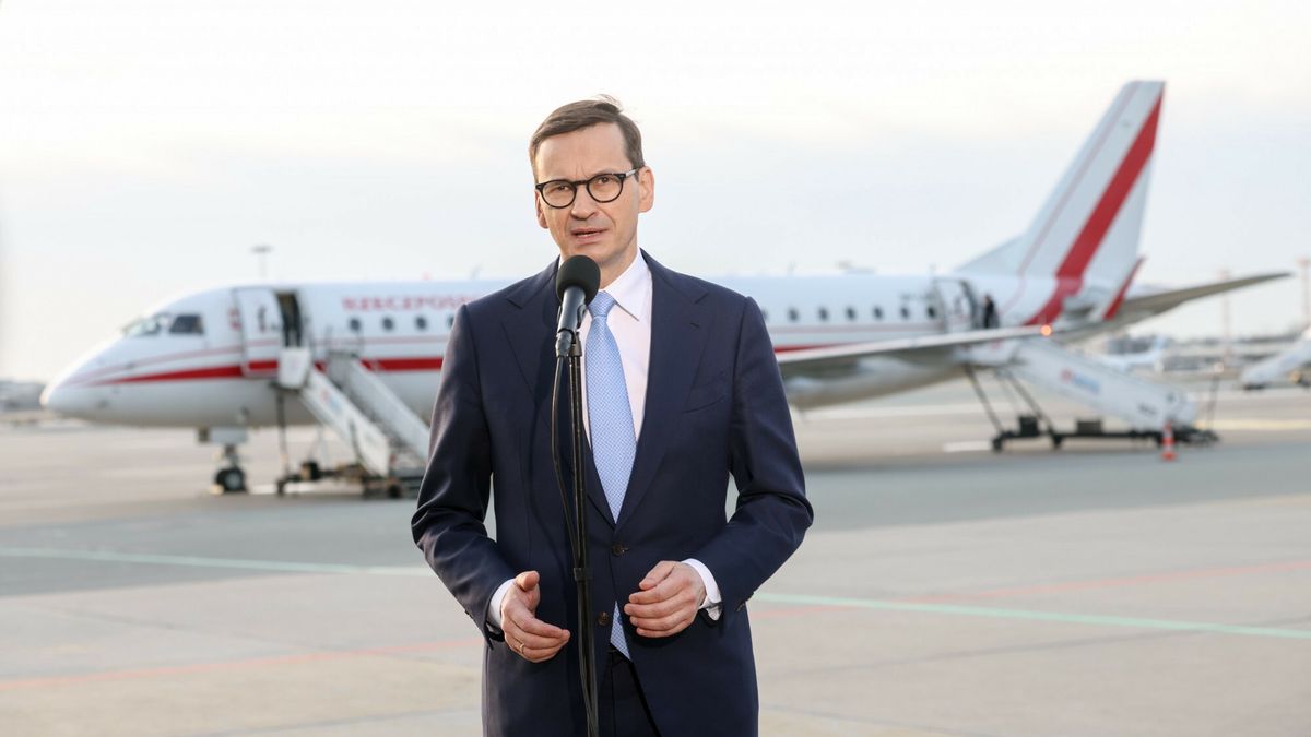 Mateusz Morawiecki uda się do Kopenhagi na rozmowy dotyczące kryzysu energetycznego /fot. Andrzej Iwanczuk/REPORTER
