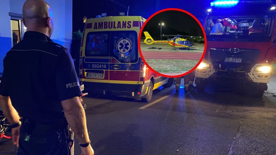 Eksplodował biokominek