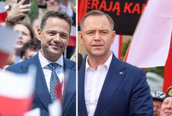 Trzaskowski i Nawrocki w Warszawie. Dwa marsze przejdą przez stolicę