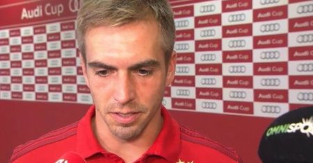 Piłkarze Bayernu po wygranej w Audi Cup