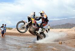 Trzech motocyklistów doznało obrażeń na 4. etapie