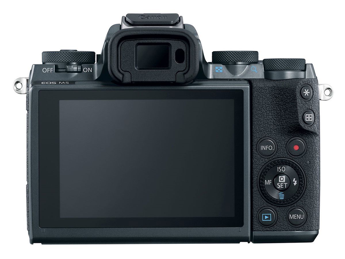 Canon EOS M5 – bezlusterkowiec z rozbudowaną ergonomią, Dual Pixel AF i wizjerem elektronicznym 5