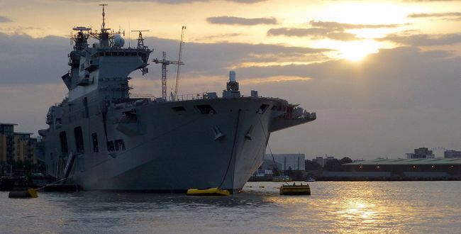Smutny koniec okrętu HMS Ocean