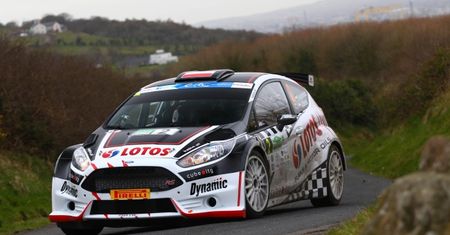 Rajd Irlandii: "Kajto" imponuje tempem na odcinku kwalifikacyjnym
