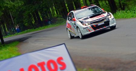 Kajetanowicz i Baran liderami Rajdu Wisły