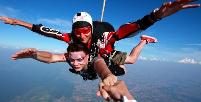 Na czym polega skydiving?