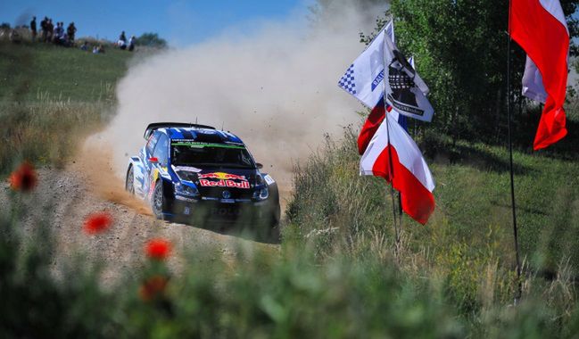 Rajd Polski: Mikkelsen najszybszy na 2. odcinku, Kubica utrzymuje dobre tempo