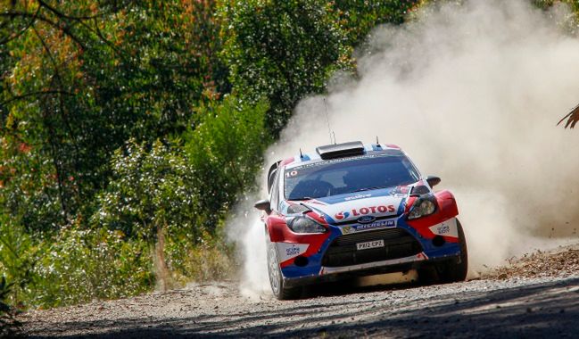 Rajd Australii: Kubica 9. na odcinku testowym