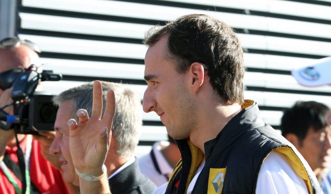 Kubica wyproszony z tajnych testów