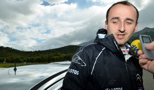 Kubica zły na organizatorów Rajdu Sardynii