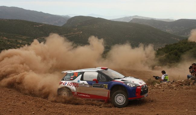 Rajd Akropolu: Kubica najlepszy w WRC2