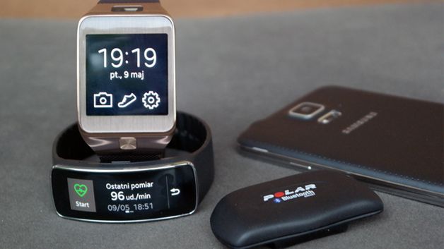 Samsung Galaxy S5, Gear 2 i Gear Fit - test pulsometrów 1