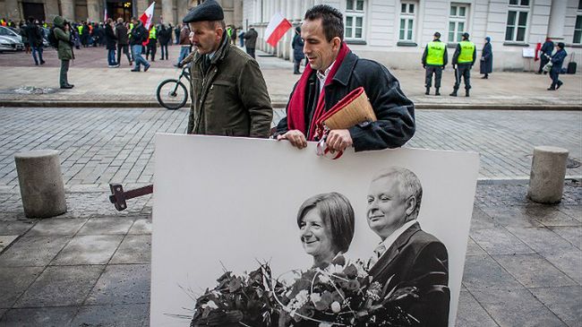 Zdjęcie Marii i Lecha Kaczyńskich