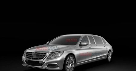 Mercedes-Benz klasy S Pullman w całej okazałości