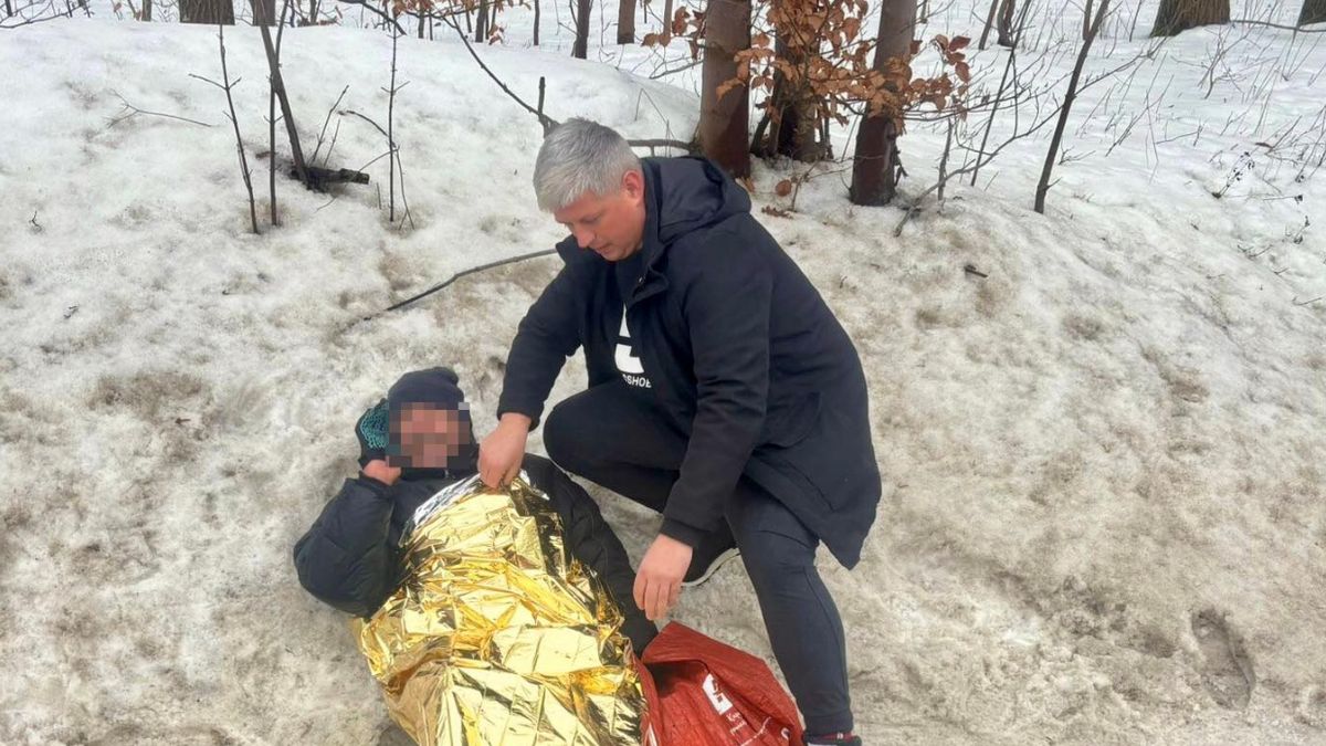 Policjant uratował człowieka