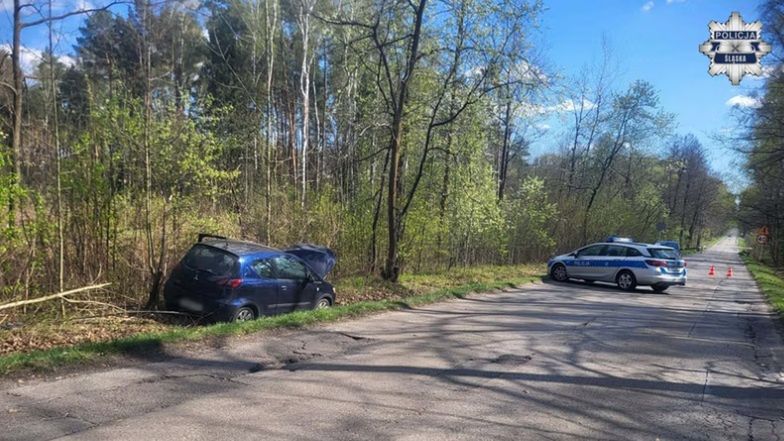 Samochód potrącił Łukasza Litewkę