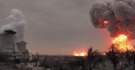 Rosjanie przejmują Zaporoską Elektrownię Atomową