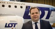 Prezes LOT podał się do dymisji. Ministerstwo zaskoczone