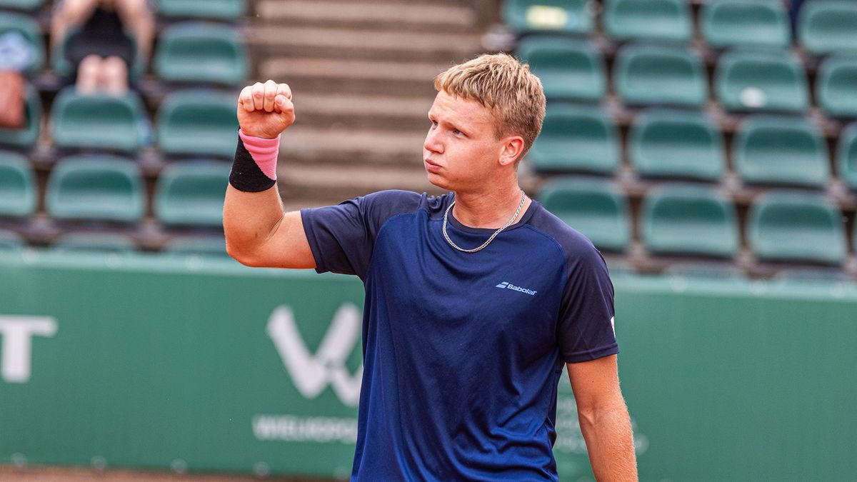 Materiały prasowe / Karolina Kiraga-Rychter/Enea Poznan Open / Na zdjęciu: Maks Kaśnikowski