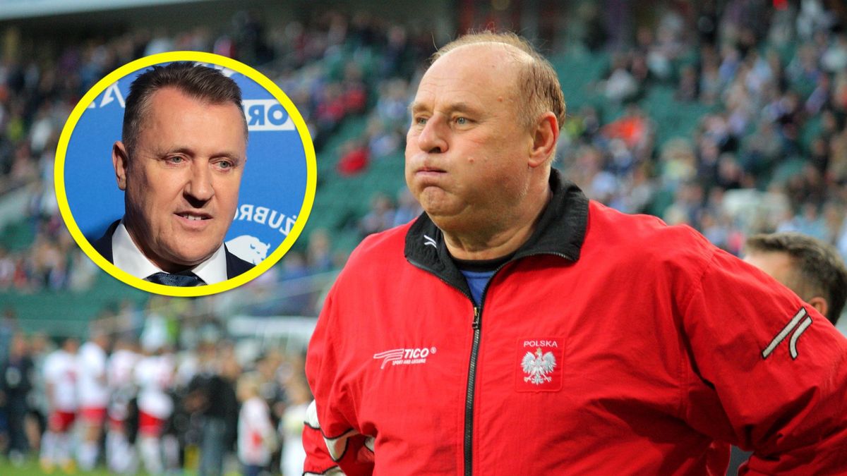WP SportoweFakty / Mateusz Czarnecki / Jan Tomaszewski od wielu lat jest jednym z największych krytyków piłkarskiej centrali (w kółku: Cezary Kulesza, prezes PZPN).