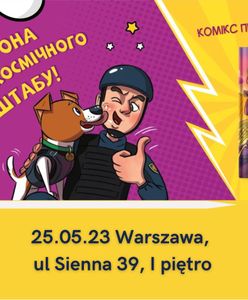 У Варшаві відбудеться презентація коміксу "Пес Патрон і шкарпетковий монстр"
