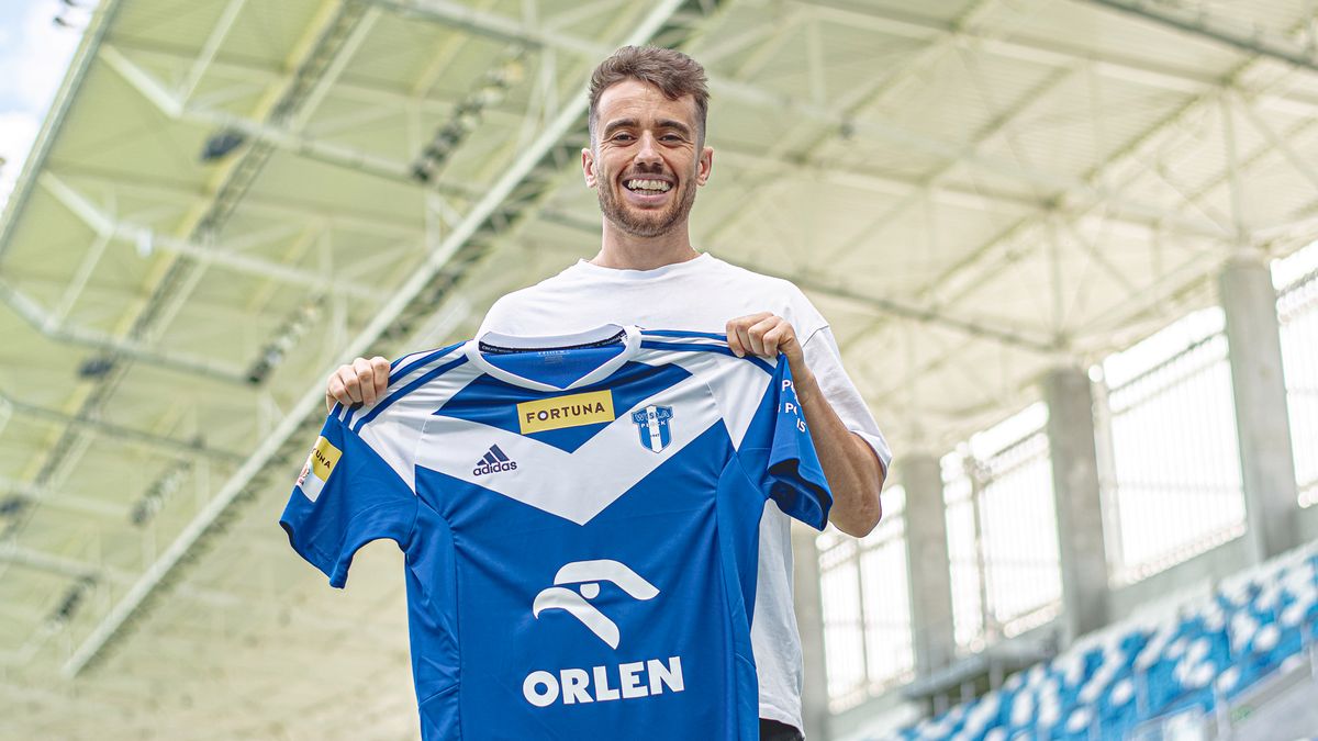 Materiały prasowe / Wisła Płock / Na zdjęciu: nowy piłkarz Wisły Płock Jime