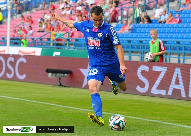 Piotr Brożek nadal czeka na pierwsze zwycięstwo w barwach Piasta Gliwice