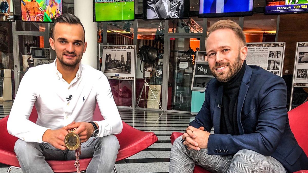 Twitter / Sebastian Parfjanowicz / Na zdjęciu: Bartosz Zmarzlik i Sebastian Parfjanowicz