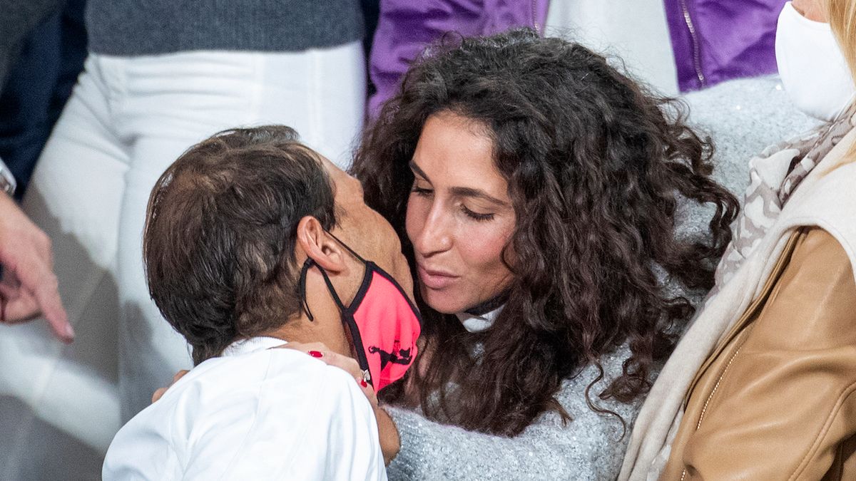 Zdjęcie okładkowe artykułu: Getty Images / Rafael Nadal z żoną