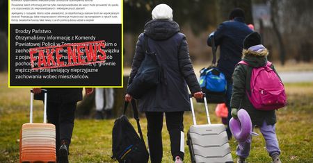 Fake newsy o uchodźcach w mediach społecznościowych. "Kompletna bzdura!"