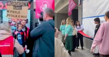 Protest ws. aborcji wymknął się spod kontroli. Dziennikarka ZAATAKOWANA, interweniowała policja