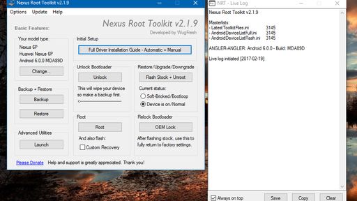 Nexus Root Toolkit