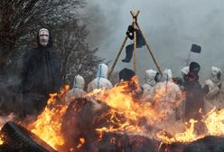 Tak bronią wioski. Starcia z policją w Niemczech