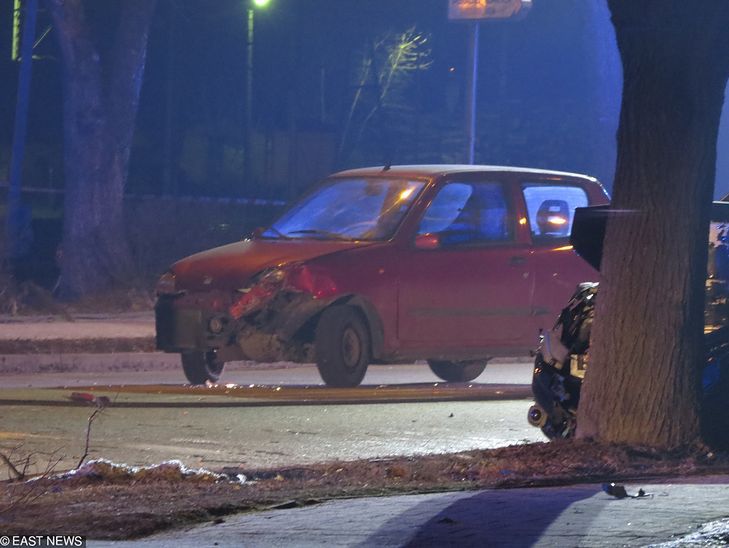 Zbiórka na sprawne Seicento nie zakończyła się szczęśliwie dla poszkodowanego.