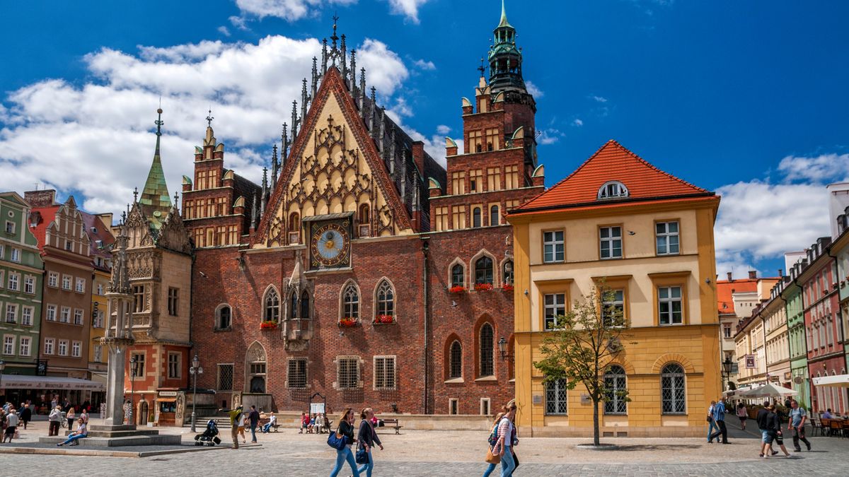 Wrocław, jak wiele innych miast, przetrwał na pracach Wernera z pierwszej połowy XVIII w.