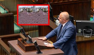 Chciał pochwalić Tuska, ale zaliczył wpadkę. Dziennikarz zwrócił mu uwagę