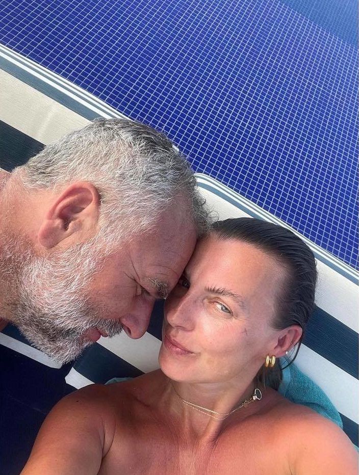 Katarzyna Sokołowska z rodziną