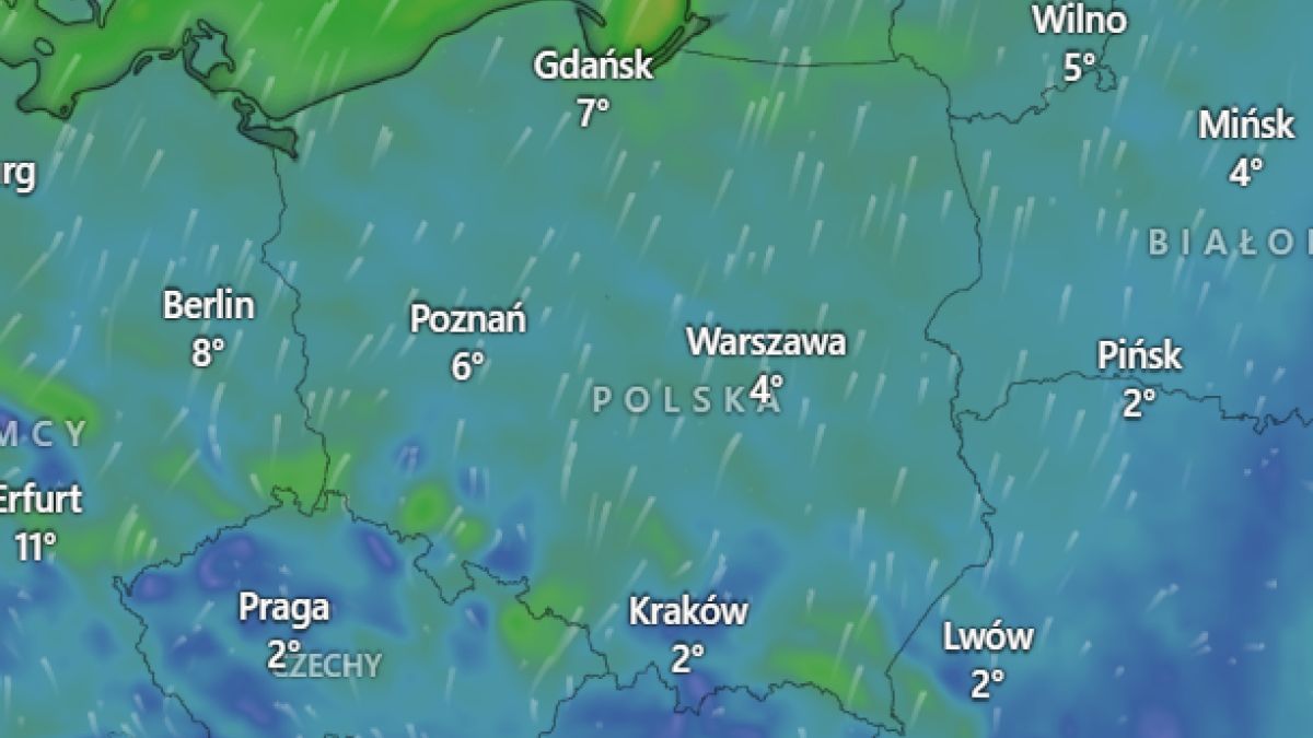 Prognoza pogody na 13 i 14 listopada