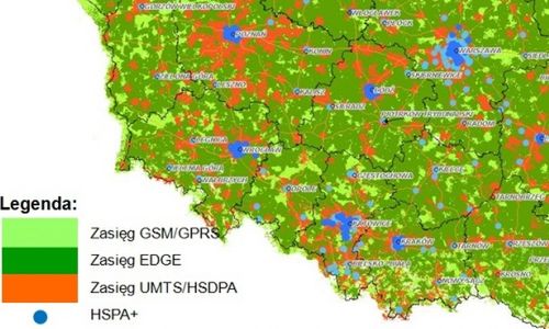 Rośnie zasięg HSPA+ w Plusie