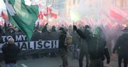 Marsz Niepodległości. Mówił o braku petard. Nagle rozległ się huk